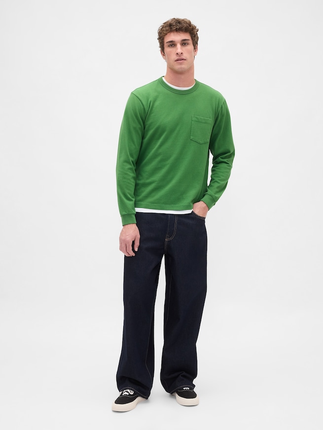 ヘビーウェイト リラックスフィットTシャツ-1