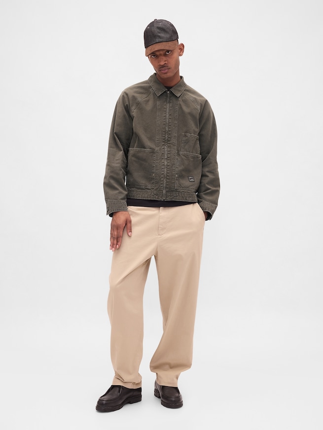 キャンバス デニム チョアジャケット-1