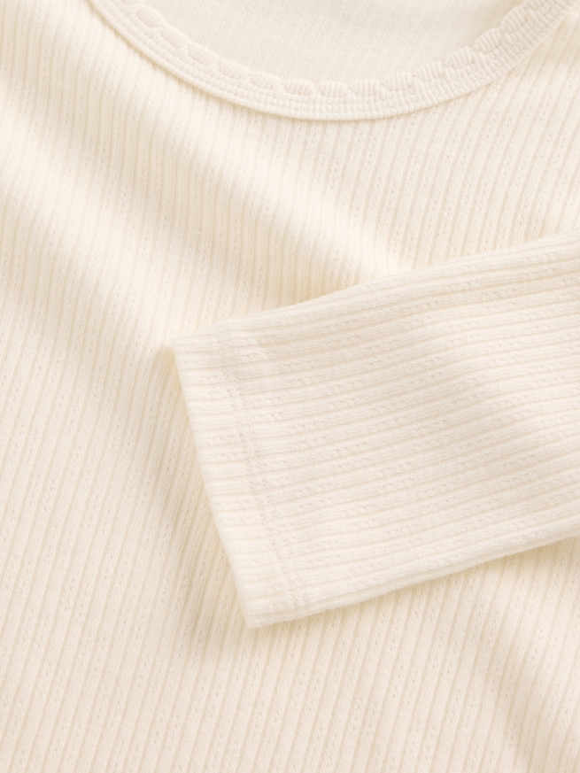 ポインテール リブTシャツ-3