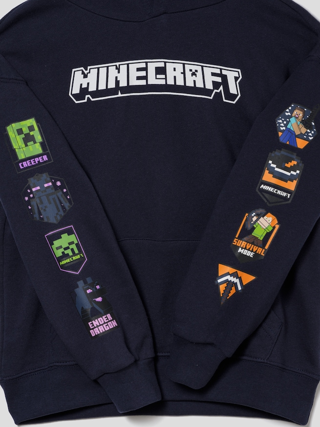 GapKids | マインクラフト リラックスフィット パーカー-2