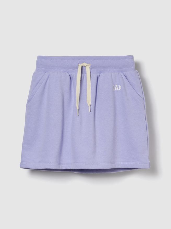 ビンテージソフト フレンチテリー GAPロゴ ミニスカート (キッズ)-0