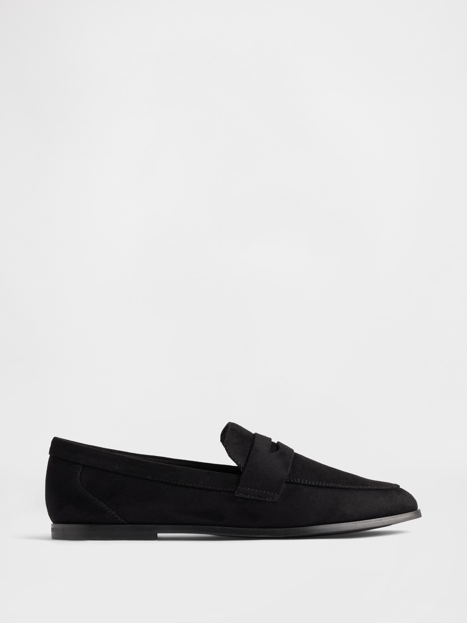 Vegan Suede Loafers