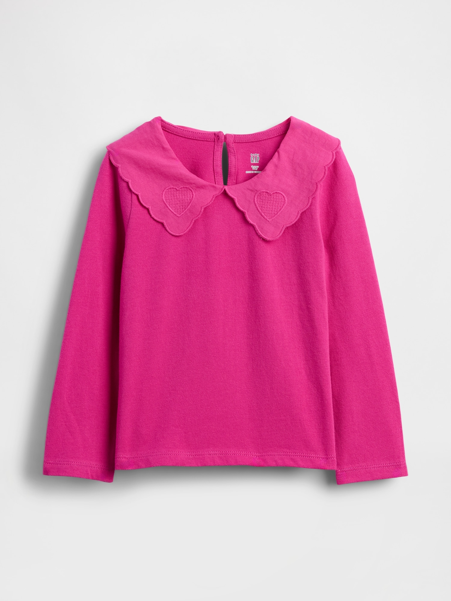 Baby & Toddler Heart Collar Top