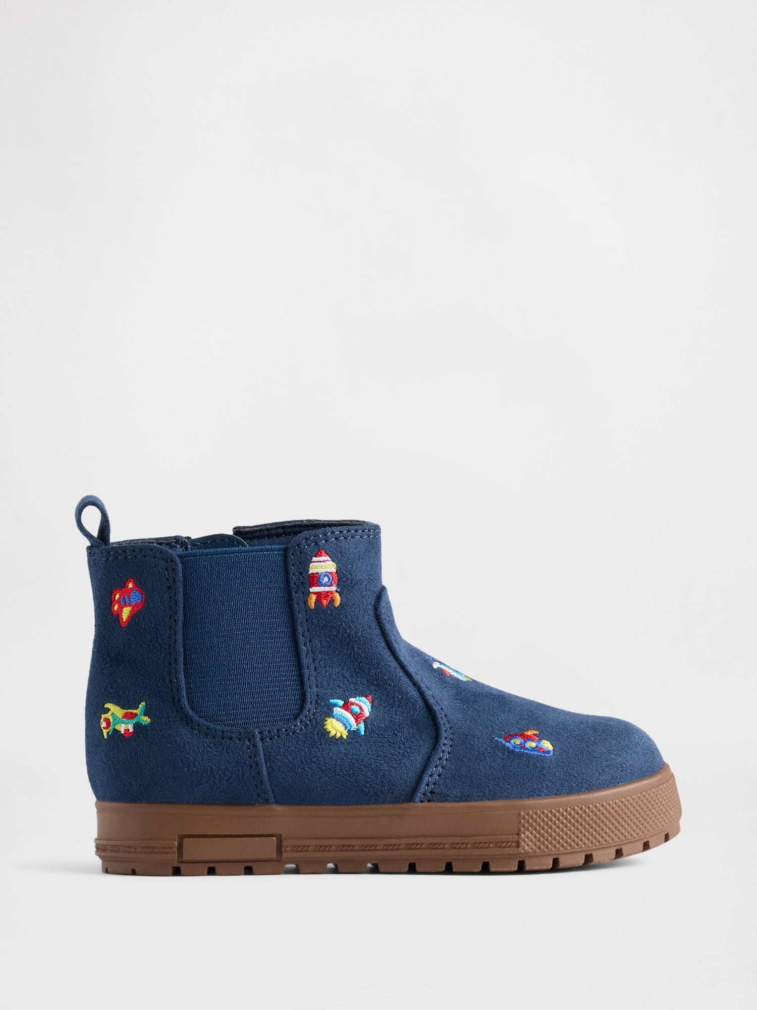 Toddler Vegan Suede High-Top Sneakers