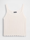 コットン100% ポインテールタンクトップ-4