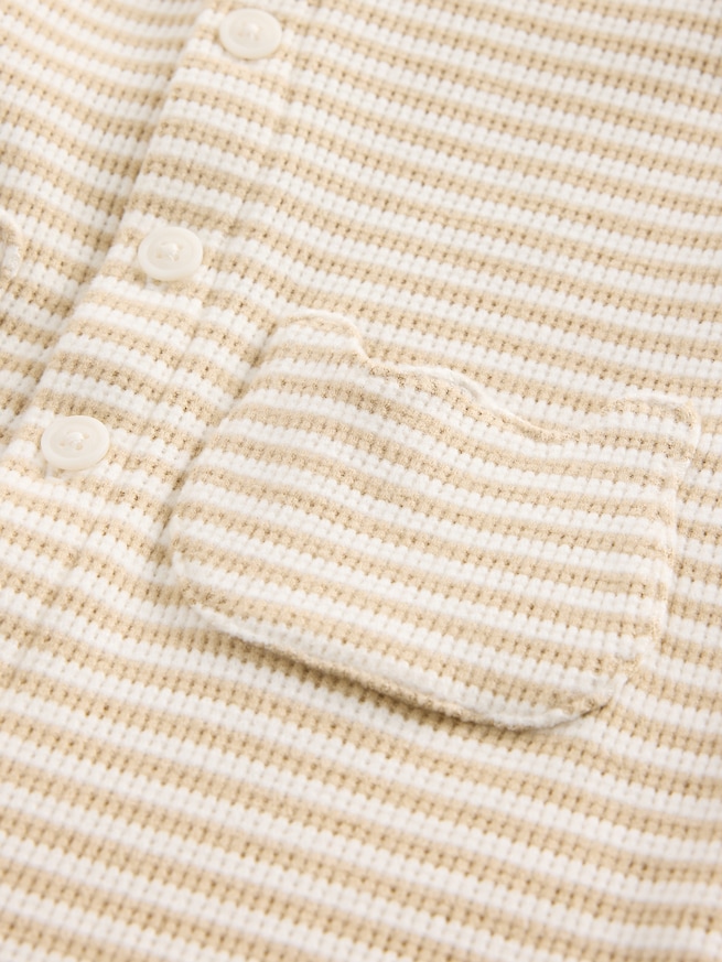 ソフトスパン くまさん ポケットカバーオール (ベビー)-2