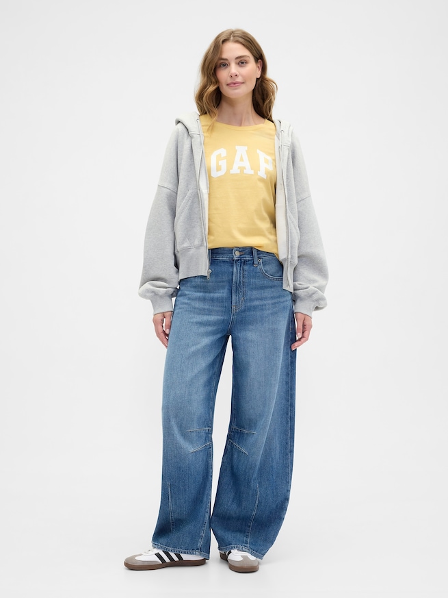 GAPロゴTシャツ-2