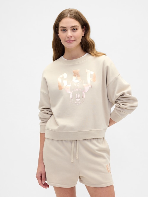 Gap × ディズニー オーバーサイズ GAPロゴ スウェットシャツ