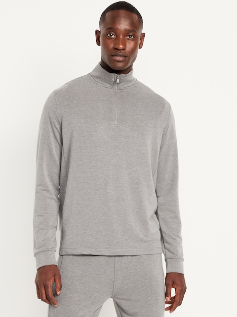 Recharge Knit Quarter-Zip Pullover