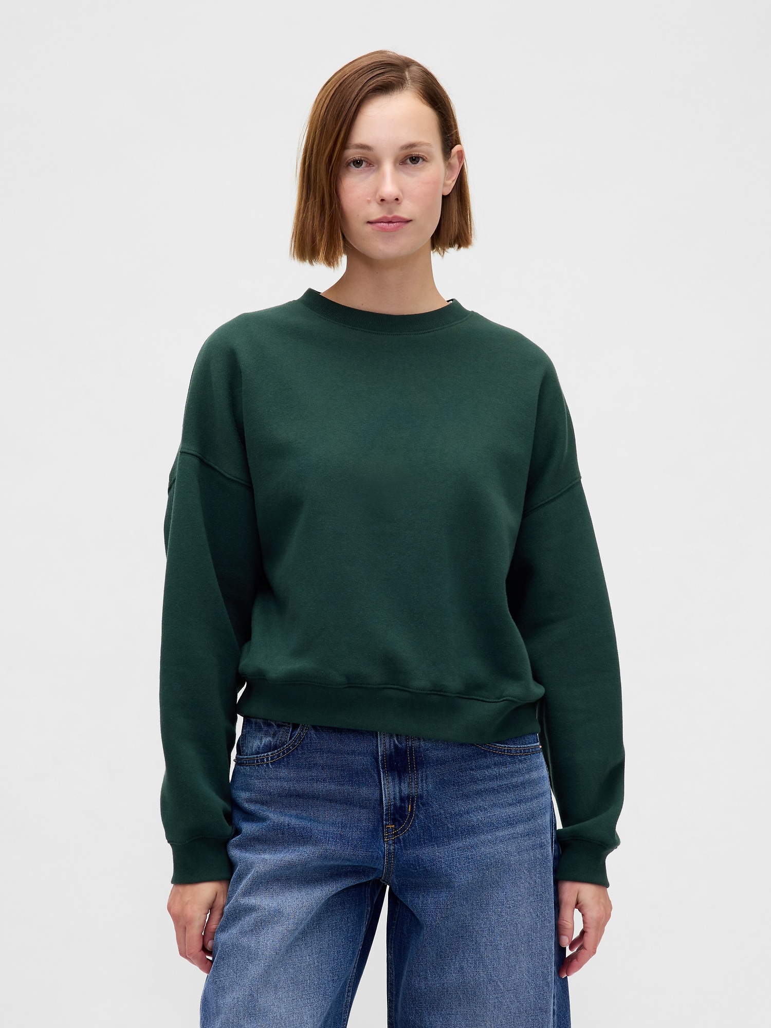 VintageSoft Wedge Crewneck Sweatshirt