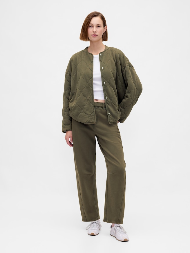 ヘビーウェイト フレンチテリー バレル スウェットパンツ-0