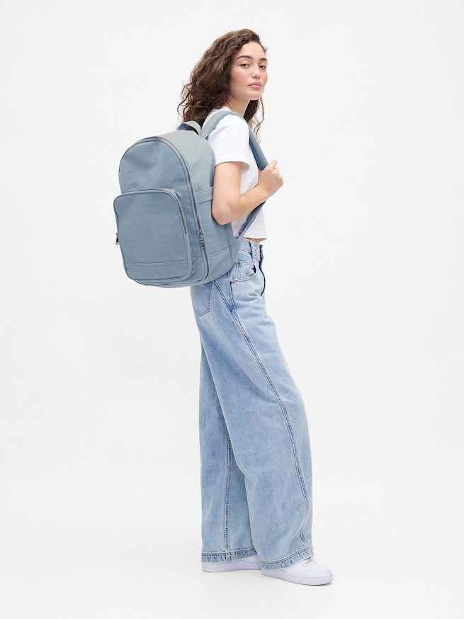 Gap × BÉIS デニム トラベルバックパック-1