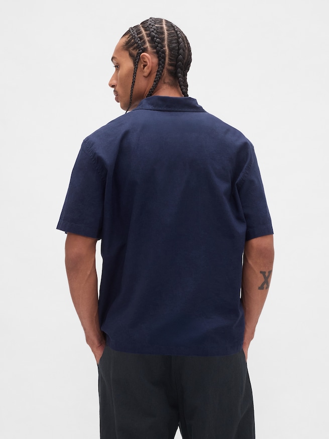 コットンリネンシャツ-2