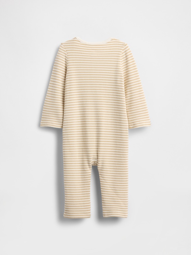 ソフトスパン くまさん ポケットカバーオール (ベビー)-1