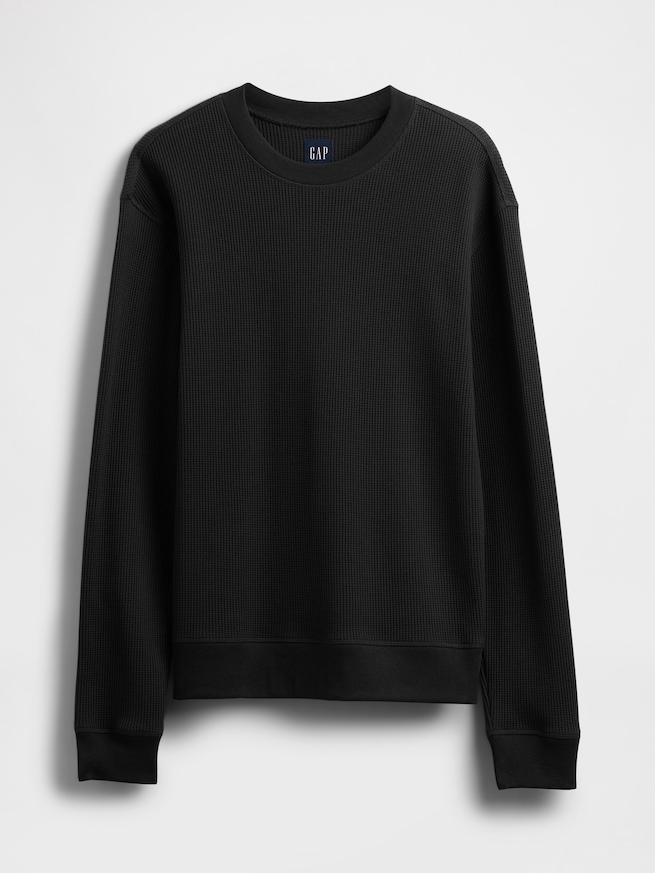 ヘビーウェイト サーマル オーバーサイズ Tシャツ-4