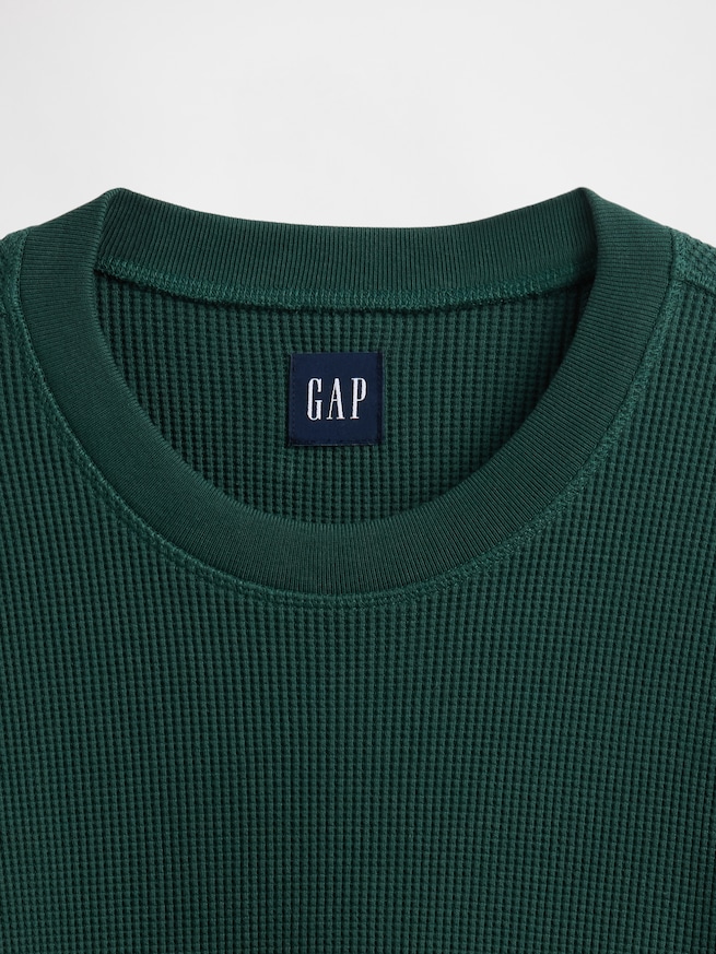 ヘビーウェイト サーマル オーバーサイズ Tシャツ-3