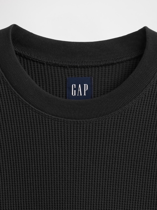 ヘビーウェイト サーマル オーバーサイズ Tシャツ-3