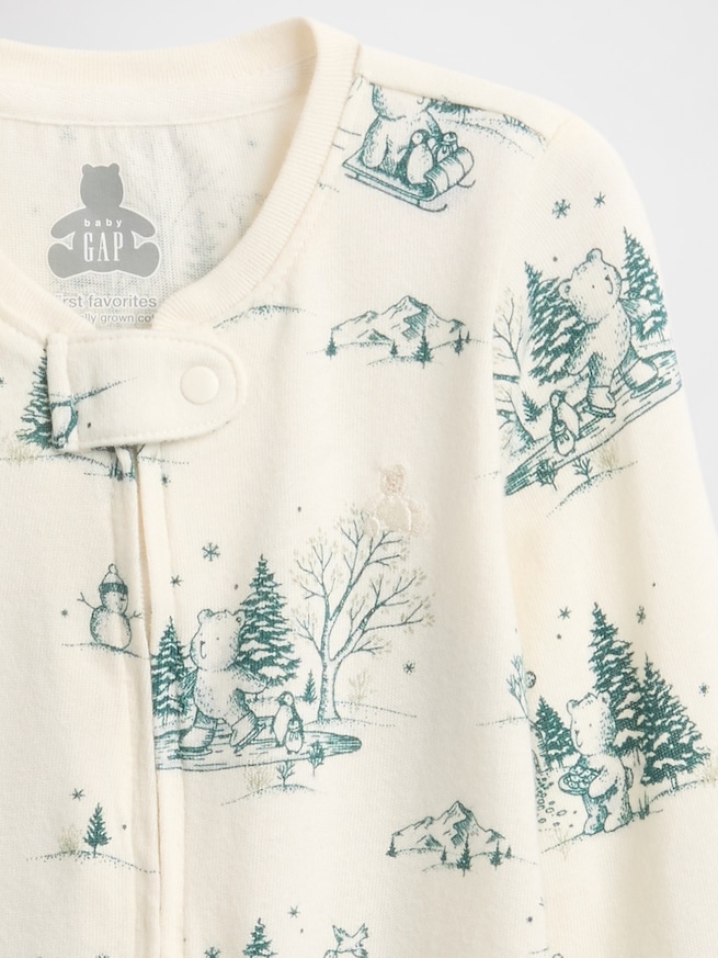 はじめてのお気に入り 足つき カバーオール (ベビー)-2