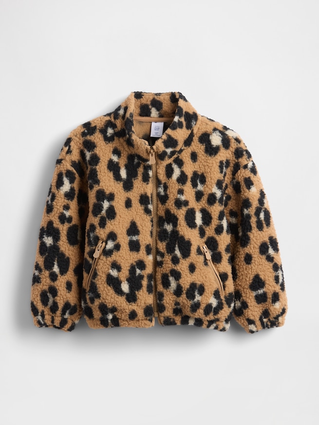 ボア ジップアップジャケット (幼児・ベビー)-0