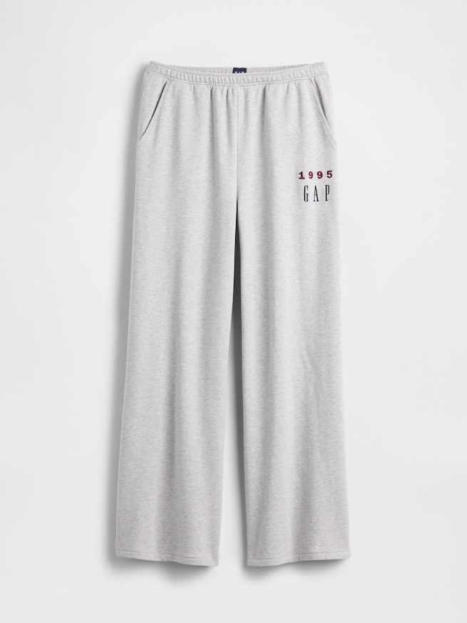 30th アニバーサリー ヘビーウェイト フレンチテリー GAPロゴ バギースウェットパンツ-5