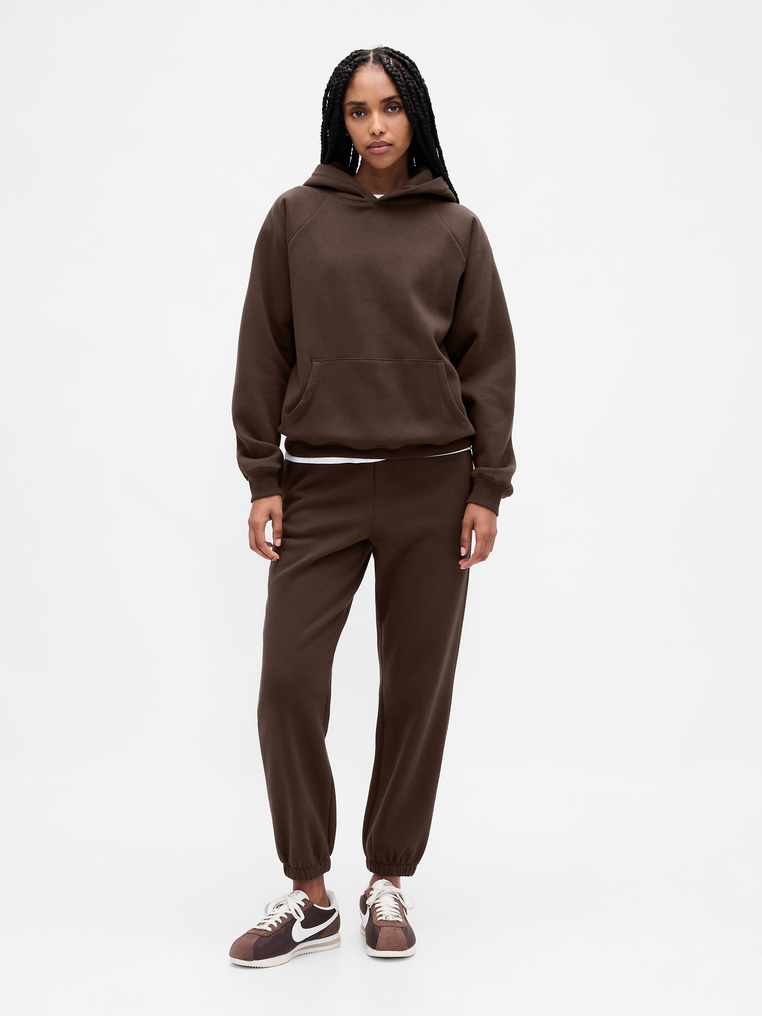 PANTALON DE JOGGING À TAILLE HAUTE VINTAGEDOUX