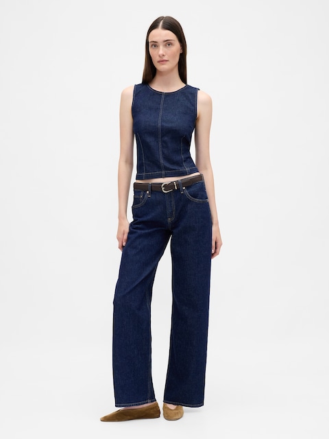 Low Rise '90s Loose Jeans