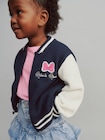 Gap × Disney ミニーマウス バーシティスタイル セーター (幼児・ベビー)-2