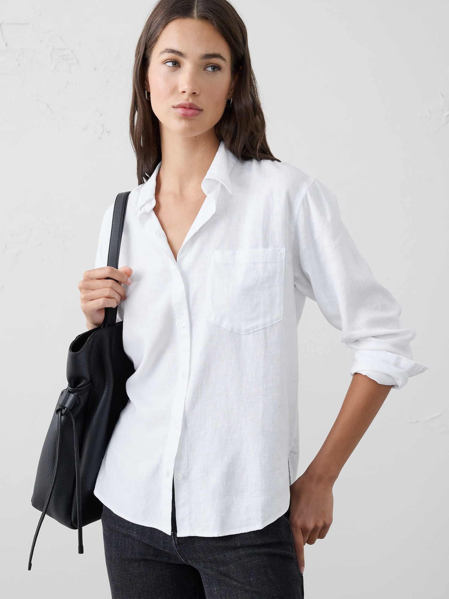 Perfect Linen-Blend Shirt