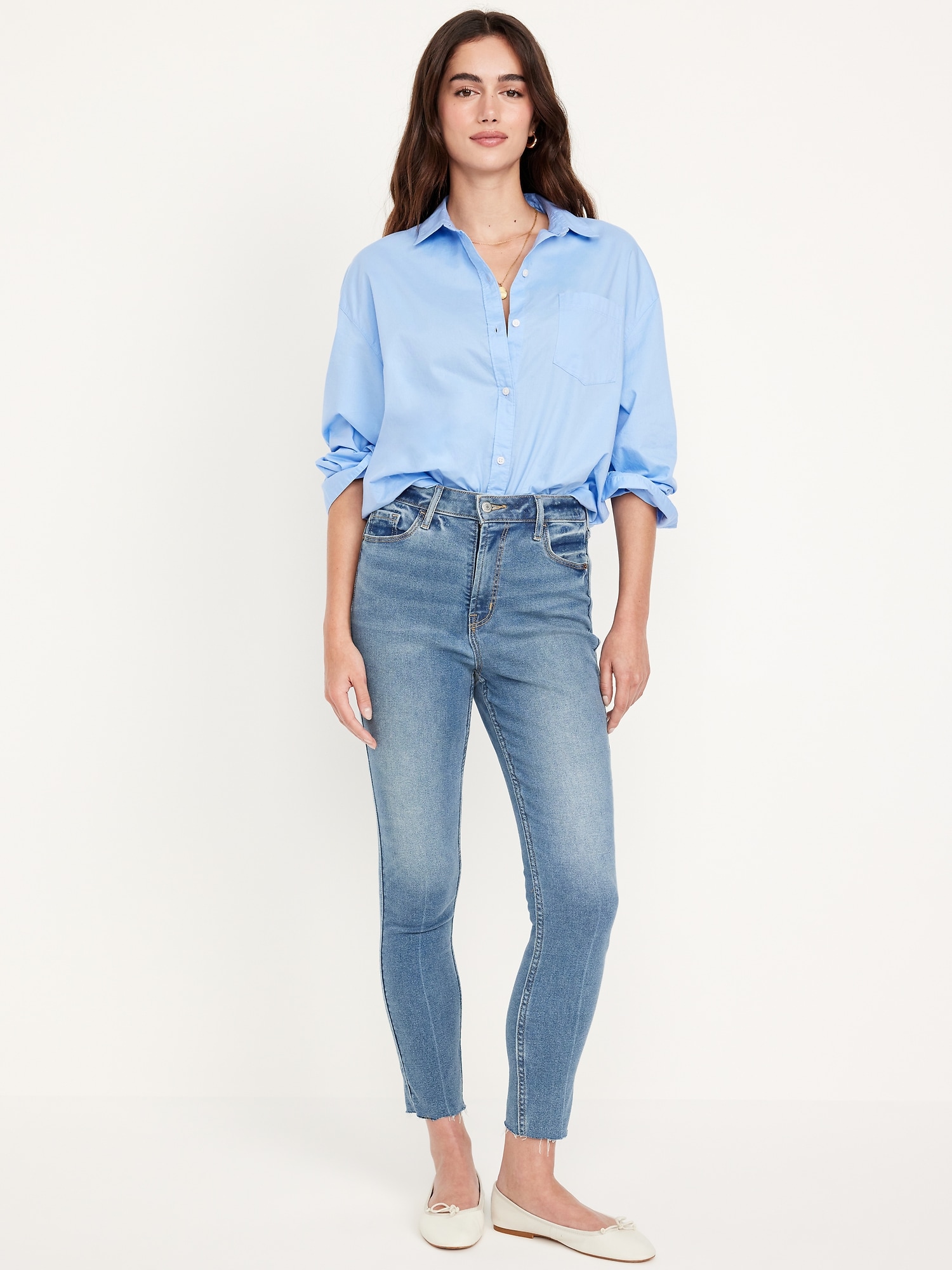JEAN ROCKSTAR SUPER AJUSTÉ À EXTENSIBILITÉ 360° À TAILLE TRÈS HAUTE