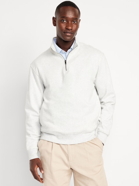 Oversized Rotation Fleece Quarter Zip