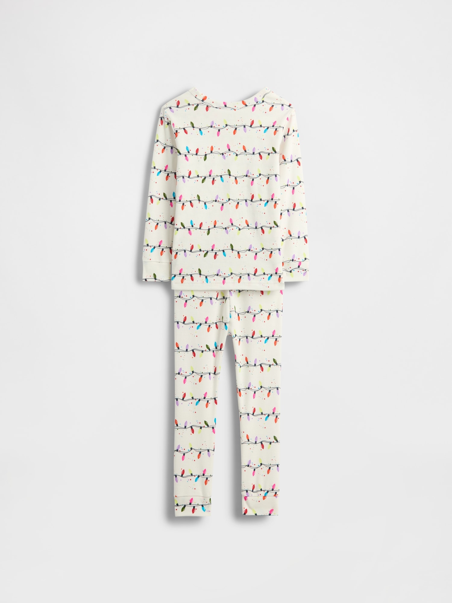 オーガニック ブラッシュドコットン ホリデー パジャマセット (幼児・ベビー)-1