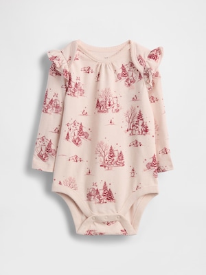 はじめてのお気に入り オーガニックコットン100% ボディスーツ (ベビー)