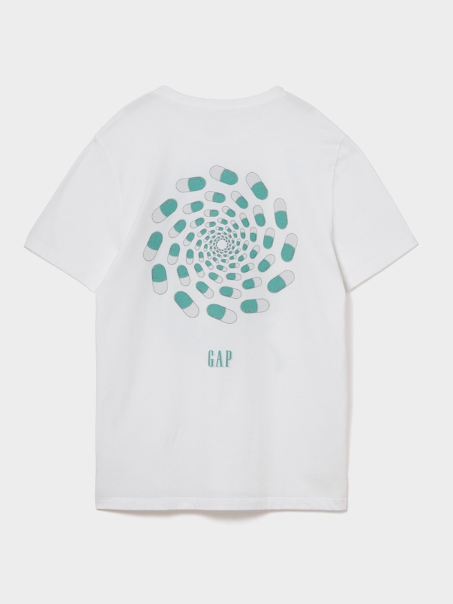Gap Japan 30周年 Back 2 Back Tシャツ-1