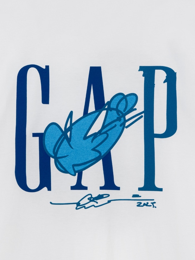 Gap Japan 30周年 Back 2 Back Tシャツ-2