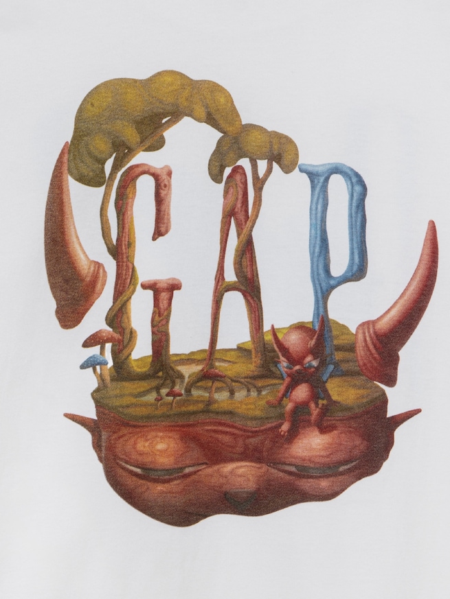 Gap Japan 30周年 Back 2 Back Tシャツ-3