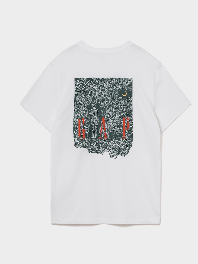 Gap Japan 30周年 Back 2 Back Tシャツ-1