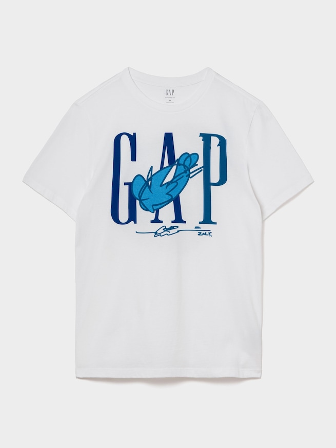 Gap Japan 30周年 Back 2 Back Tシャツ-0