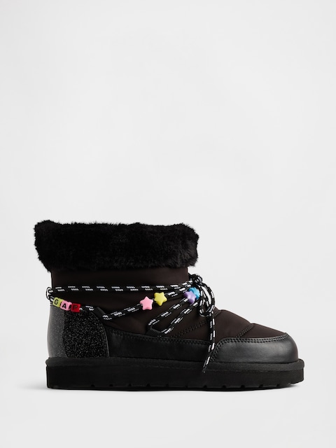 BOTTES REMBOURRÉES AVEC BRELOQUES POUR ENFANT