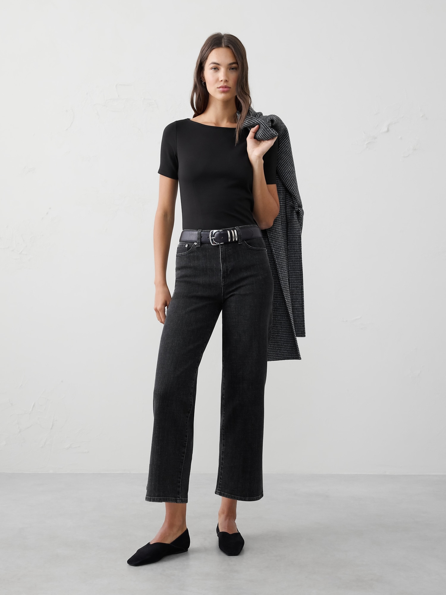 Soft Touch Seamed Top