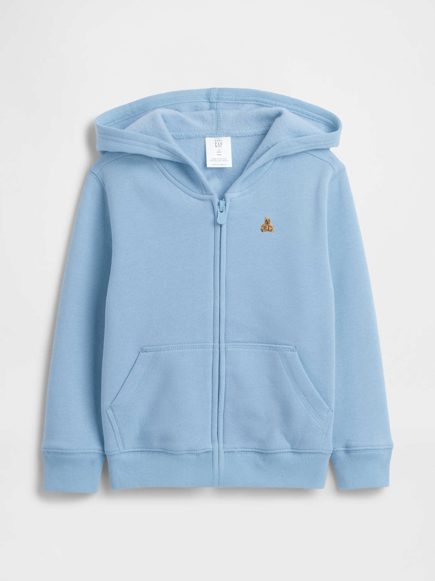 babyGap Brannan Bear Fleece Zip Hoodie