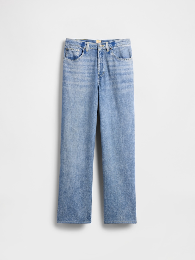 Gap × BÉIS ニット バギーデニム-8