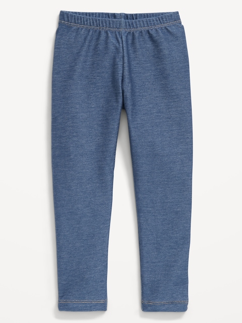 LEGGING EN SIMILI DENIM POUR TOUTE-PETITE FILLE