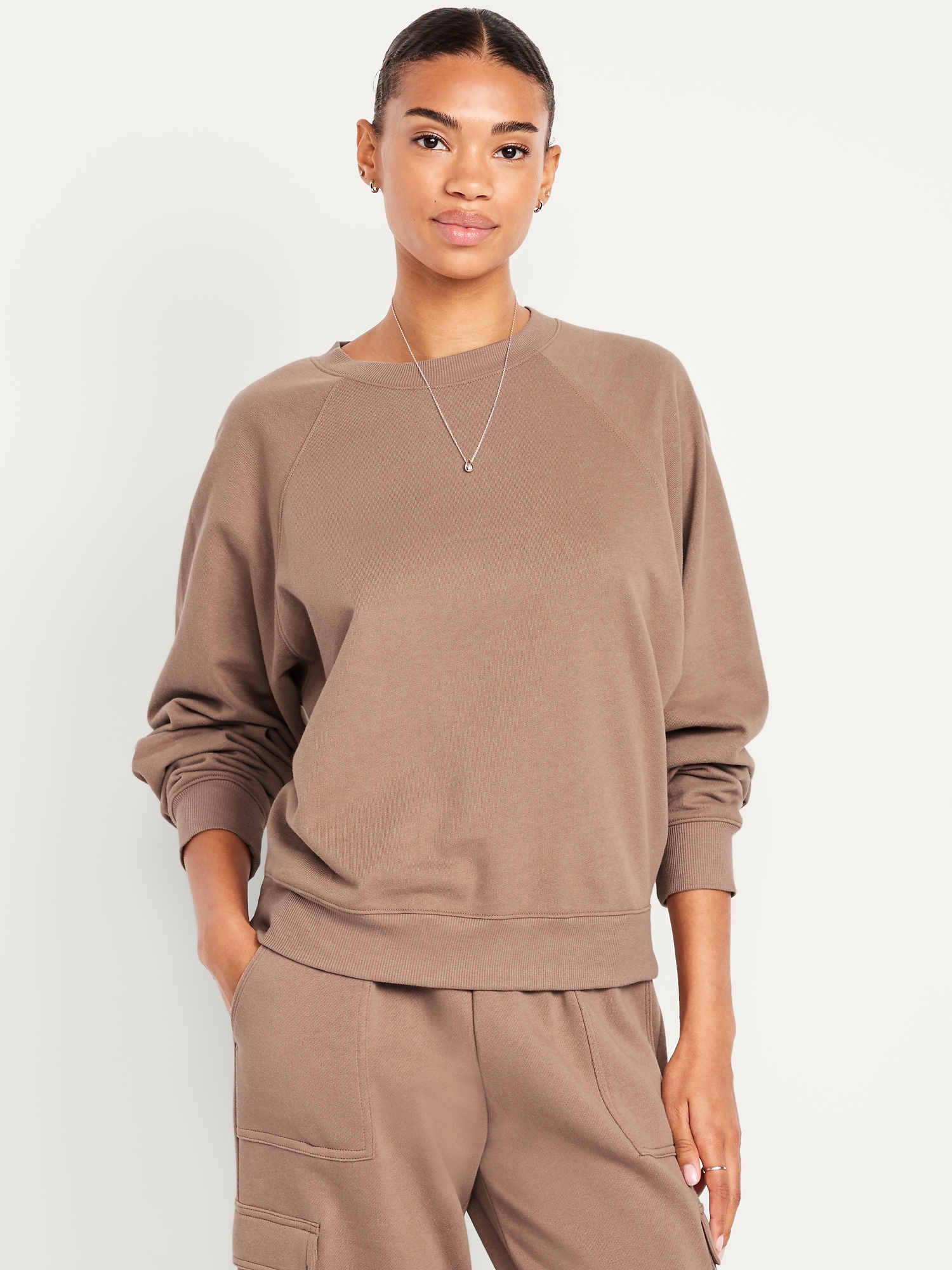 SoComfy Oversized Raglan Sweatshirt