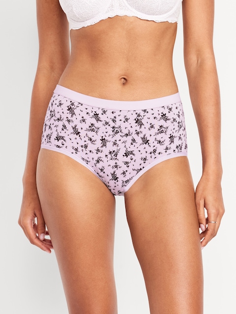 High-Waisted Everyday Brief Cotton Underwear