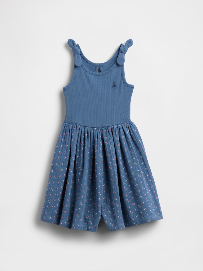 babyGap クリンクルガーゼ ロンパース-1