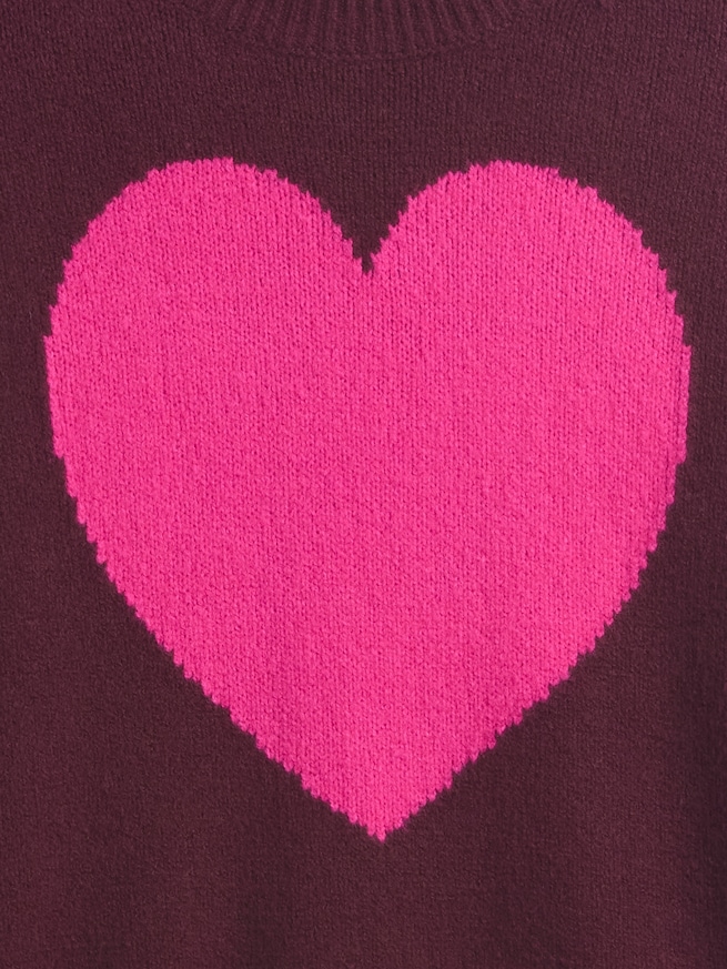 CashSoft カシミヤタッチ クルーネックセーター (キッズ)-4