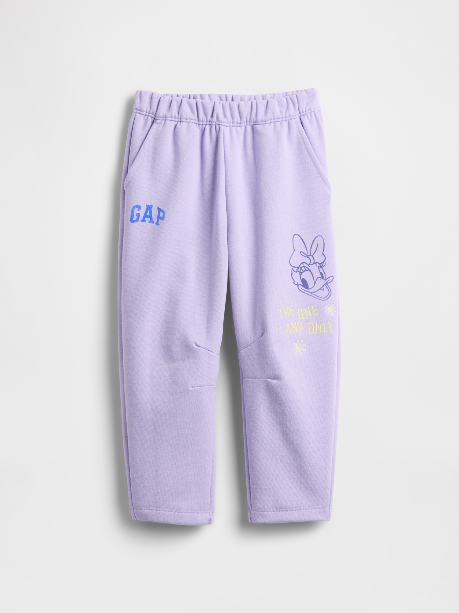 PANTALON COUPE BARIL EN COTON OUATÉ VINTAGEDOUX GAP × DISNEY POUR BÉBÉ ET TOUT-PETIT