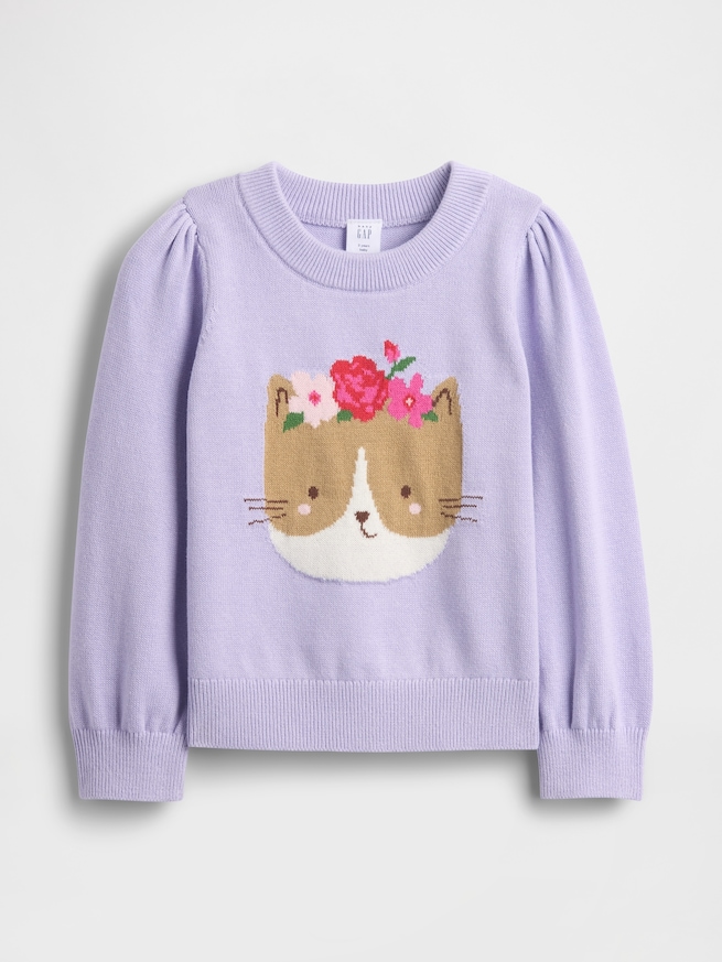 パフスリーブ セーター (幼児・ベビー)-0