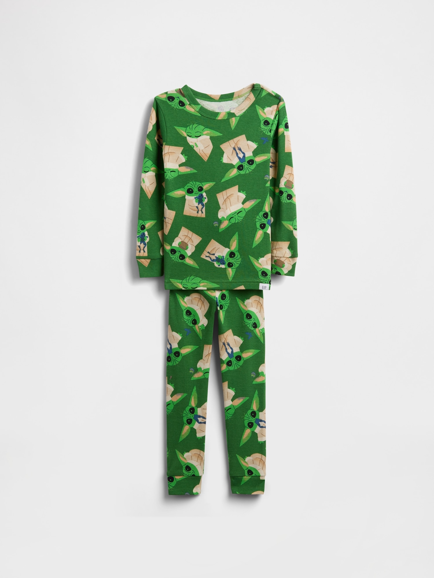 PYJAMA EN COTON BIOLOGIQUE BROSSÉ À IMPRIMÉ DE STAR WARS POUR BÉBÉ ET TOUT-PETIT