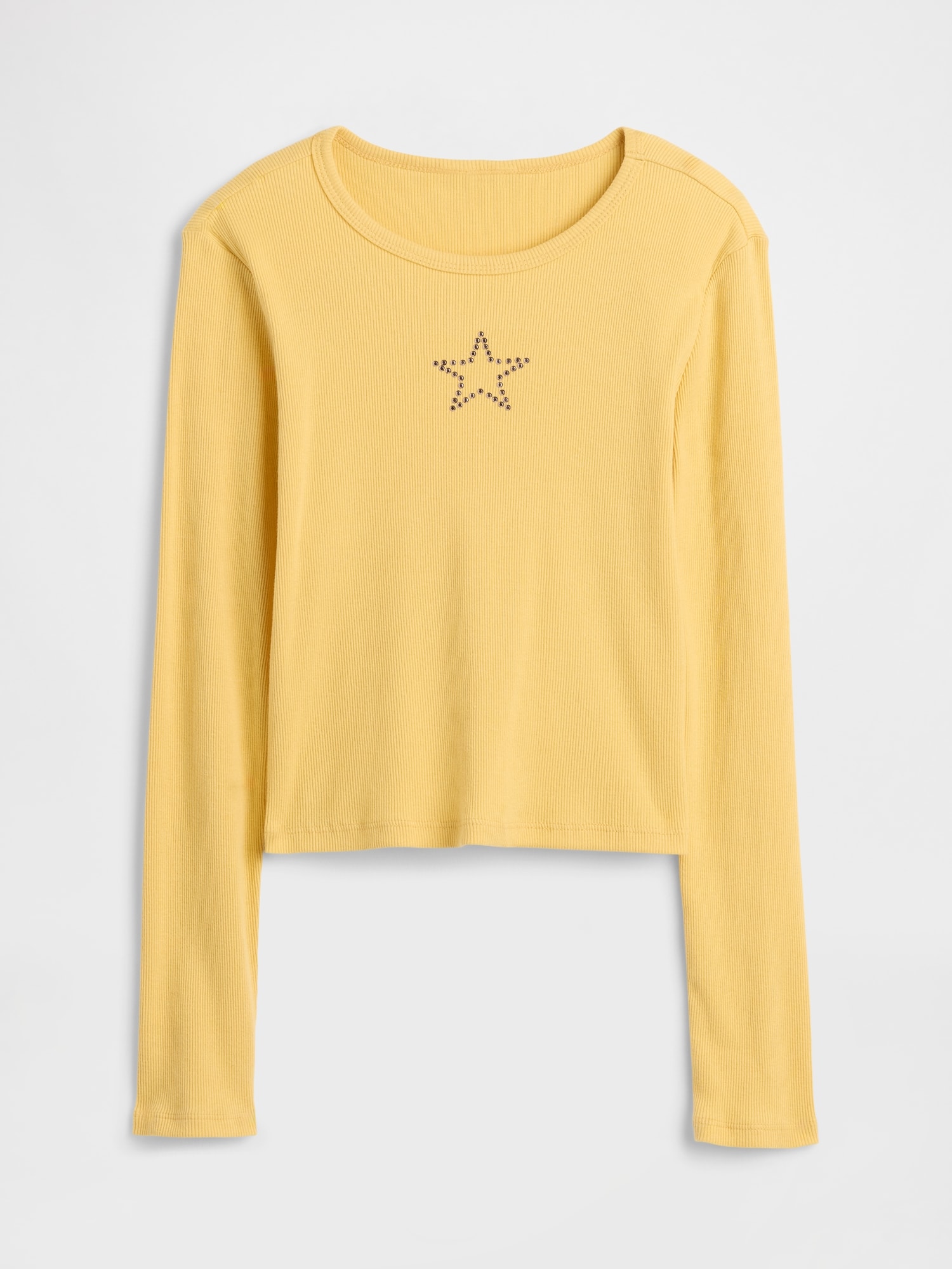 Kids Ribbed Pointelle T-Shirt